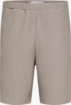 Selected Homme Shorts Regular Broek Heren Greige