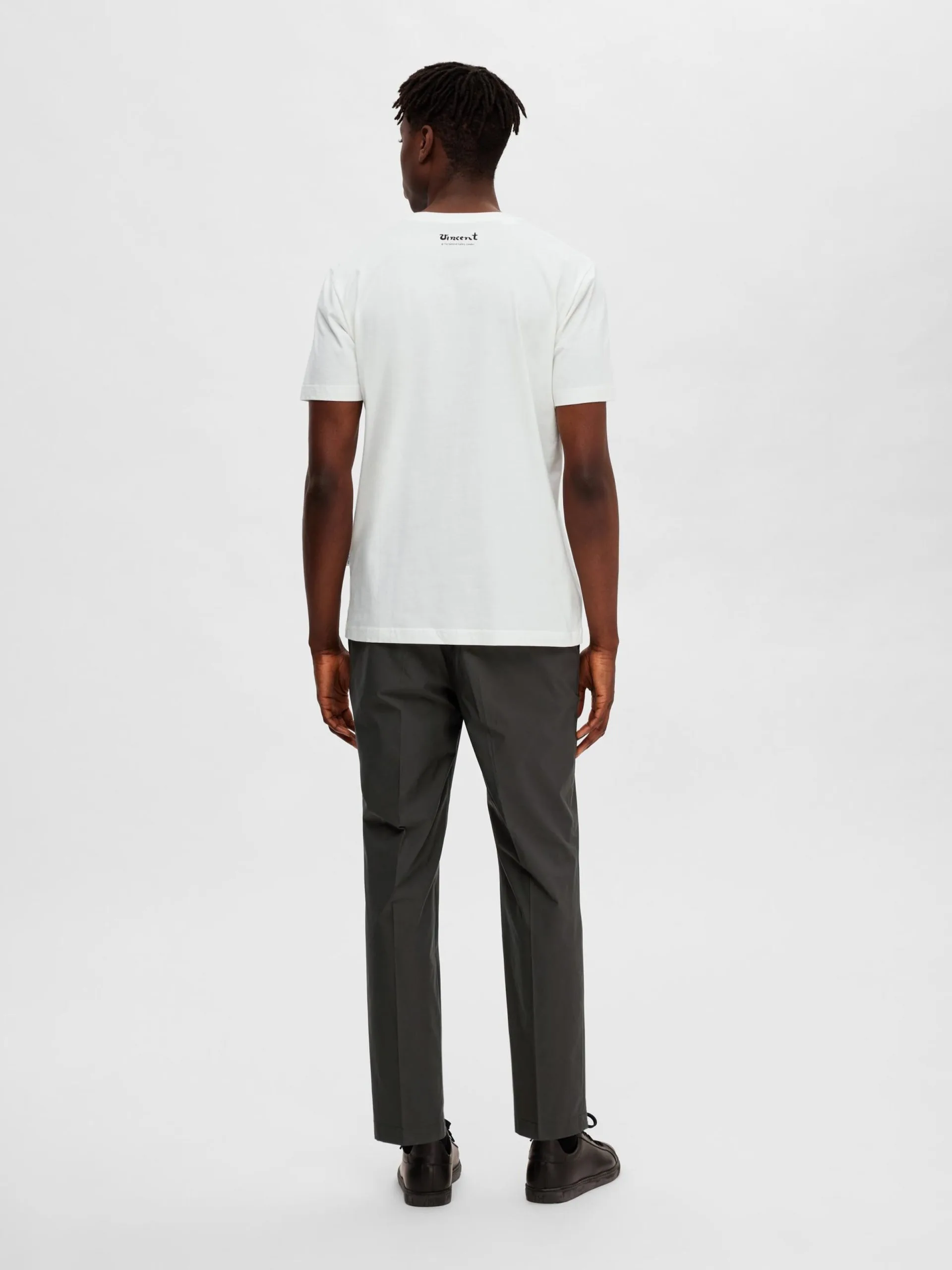 Selected Homme T-shirts Shirt Boren Heren Wit 7 Selected Homme T-shirts Shirt Boren Heren Wit - Afbeelding 5