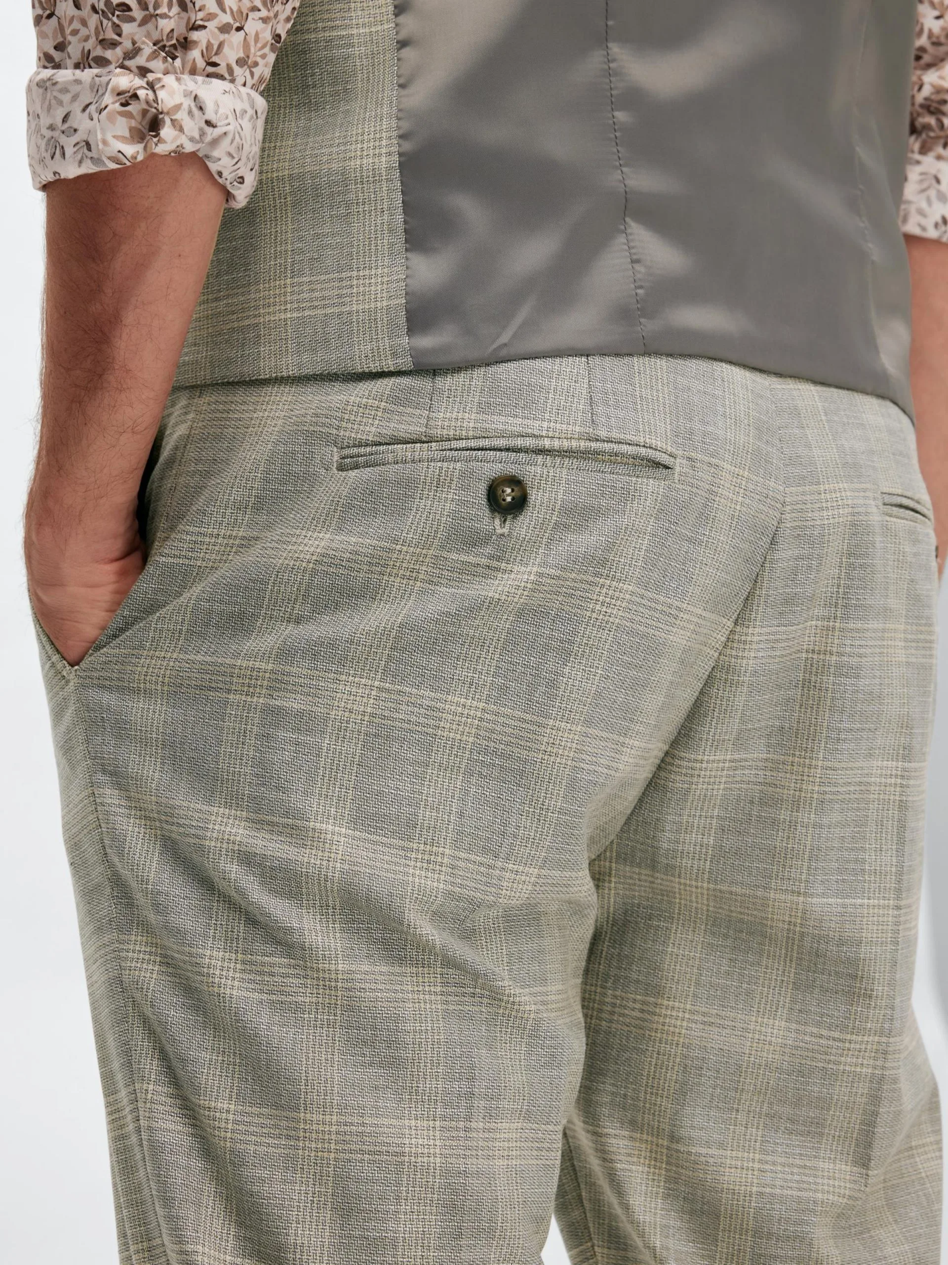 Selected Homme Pantalons Regular Pantalon Heren Lichtgrijs 7 Selected Homme Pantalons Regular Pantalon Heren Lichtgrijs - Afbeelding 6