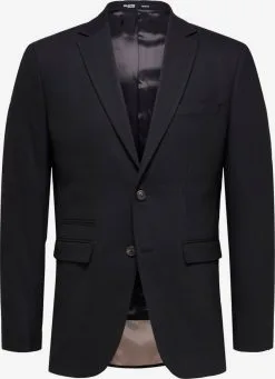 Selected Homme Blazers Slim Fit Colbert Heren Zwart