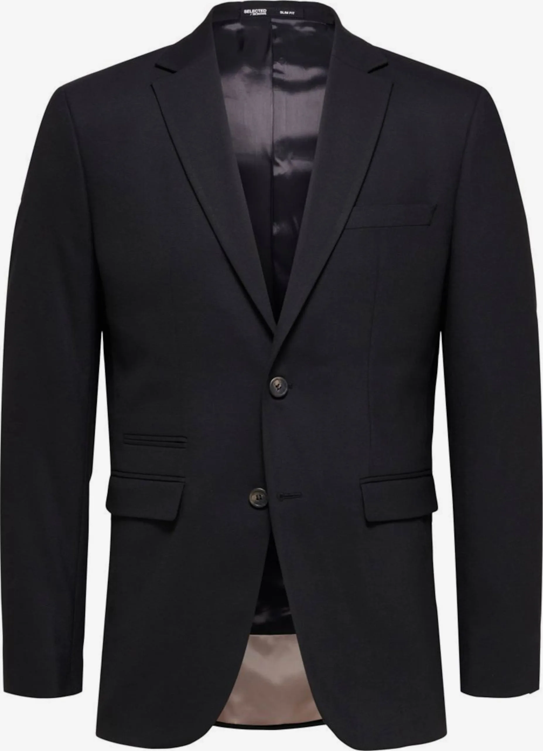 Selected Homme Blazers Slim Fit Colbert Heren Zwart 3 Selected Homme Blazers Slim Fit Colbert Heren Zwart