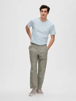 Selected Homme Pantalons Regular Bandplooibroek Jones Heren Kaki -Selected Homme Groot Warenhuis 0854260ad50d9bdb68fbb86a72e144db