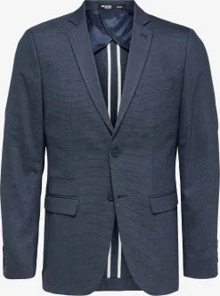 Selected Homme Colberts Regular Fit Business-colbert Timelogan Heren Nachtblauw