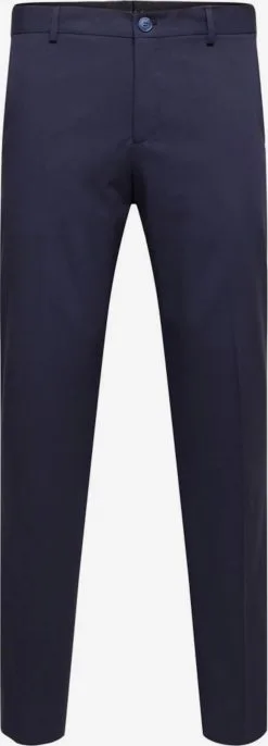 Selected Homme Pantalons Slimfit Pantalon Liam Heren Nachtblauw