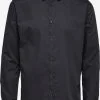 Selected Homme Casual Overhemden Slim Fit Overhemd Ethan Heren Zwart