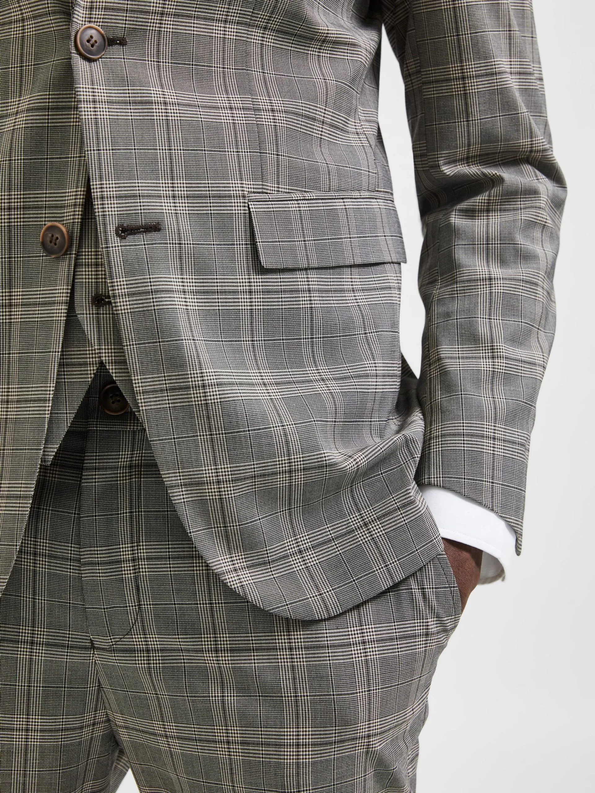 Selected Homme Blazers Regular Fit Colbert Logan Heren Donkerbruin 8 Selected Homme Blazers Regular Fit Colbert Logan Heren Donkerbruin - Afbeelding 6