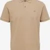 Selected Homme Polos Shirt DANTE Heren Lichtbruin -Selected Homme Groot Warenhuis 0a87a3f22a30939b4e0c21b1c150e3a8