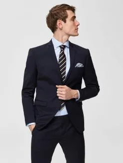 Selected Homme Blazers Slim Fit Colbert Heren Nachtblauw -Selected Homme Groot Warenhuis 0b3a408b65bdae9d04a3d3aa76fd05d0