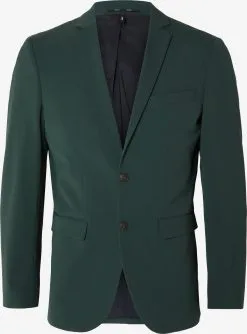 Selected Homme Blazers Slim Fit Colbert Liam Heren Donkergroen