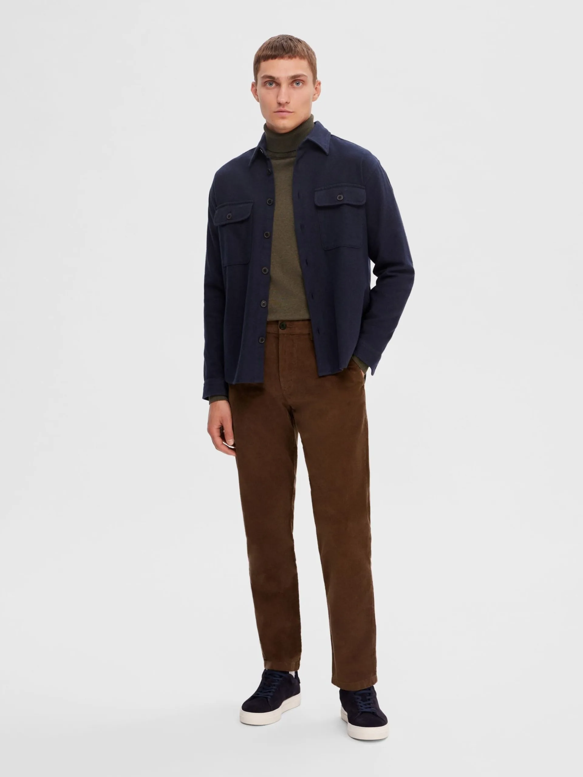 Selected Homme Chinos Regular Chino MILES Heren Bruin 6 Selected Homme Chinos Regular Chino MILES Heren Bruin - Afbeelding 4