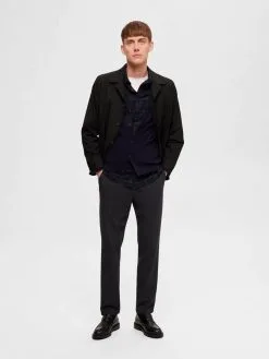 Selected Homme Chinos Slimfit Chino Robert Heren Grijs -Selected Homme Groot Warenhuis 0e3562055a876413c903389dd85f3d4a