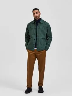 Selected Homme Denim Overhemden Regular Fit Overhemd TONY Heren Donkergroen -Selected Homme Groot Warenhuis 0eae0f22e6b56140a30ffd51ac4f2cb4