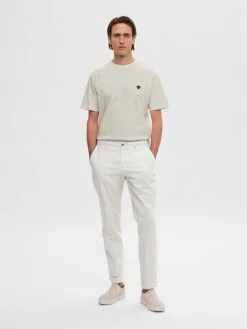 Selected Homme Pantalons Regular Pantalon Heren Wit -Selected Homme Groot Warenhuis 0f3c23f983b3632f0be4d3890fbc2363