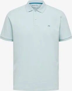 Selected Homme Polos Shirt Dante Heren Mintgroen