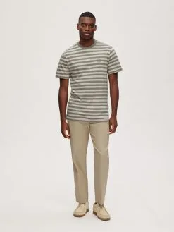 Selected Homme T-shirts Shirt Ricky Heren Aardetinten / Lichtgrijs -Selected Homme Groot Warenhuis 0fd8a84cb4066d28a409d3e7f771736c