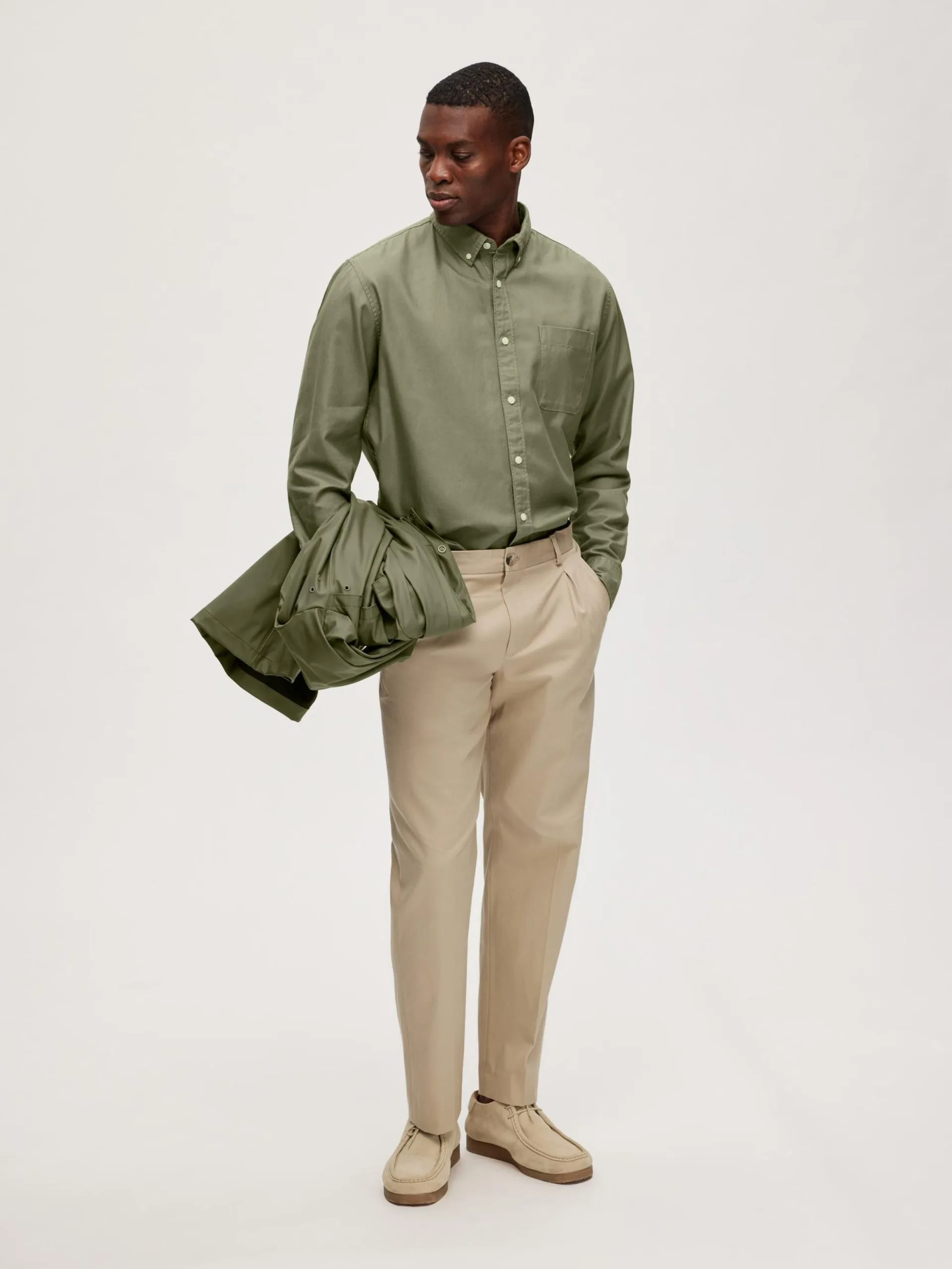 Selected Homme Pantalons Regular Pantalon GIBSON Heren Sand 7 Selected Homme Pantalons Regular Pantalon GIBSON Heren Sand - Afbeelding 5