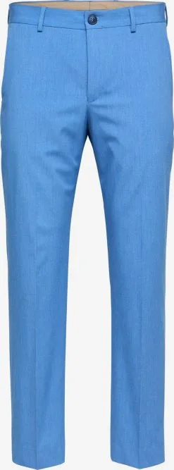 Selected Homme Pantalons Regular Pantalon LIAM Heren Azuur