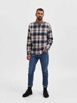 Selected Homme Geruite Overhemden Regular Fit Overhemd Rand Heren Navy 11 Selected Homme Geruite Overhemden Regular Fit Overhemd Rand Heren Navy -Selected Homme Groot Warenhuis 12bd316b6d25cd062e11819fdfb2be07