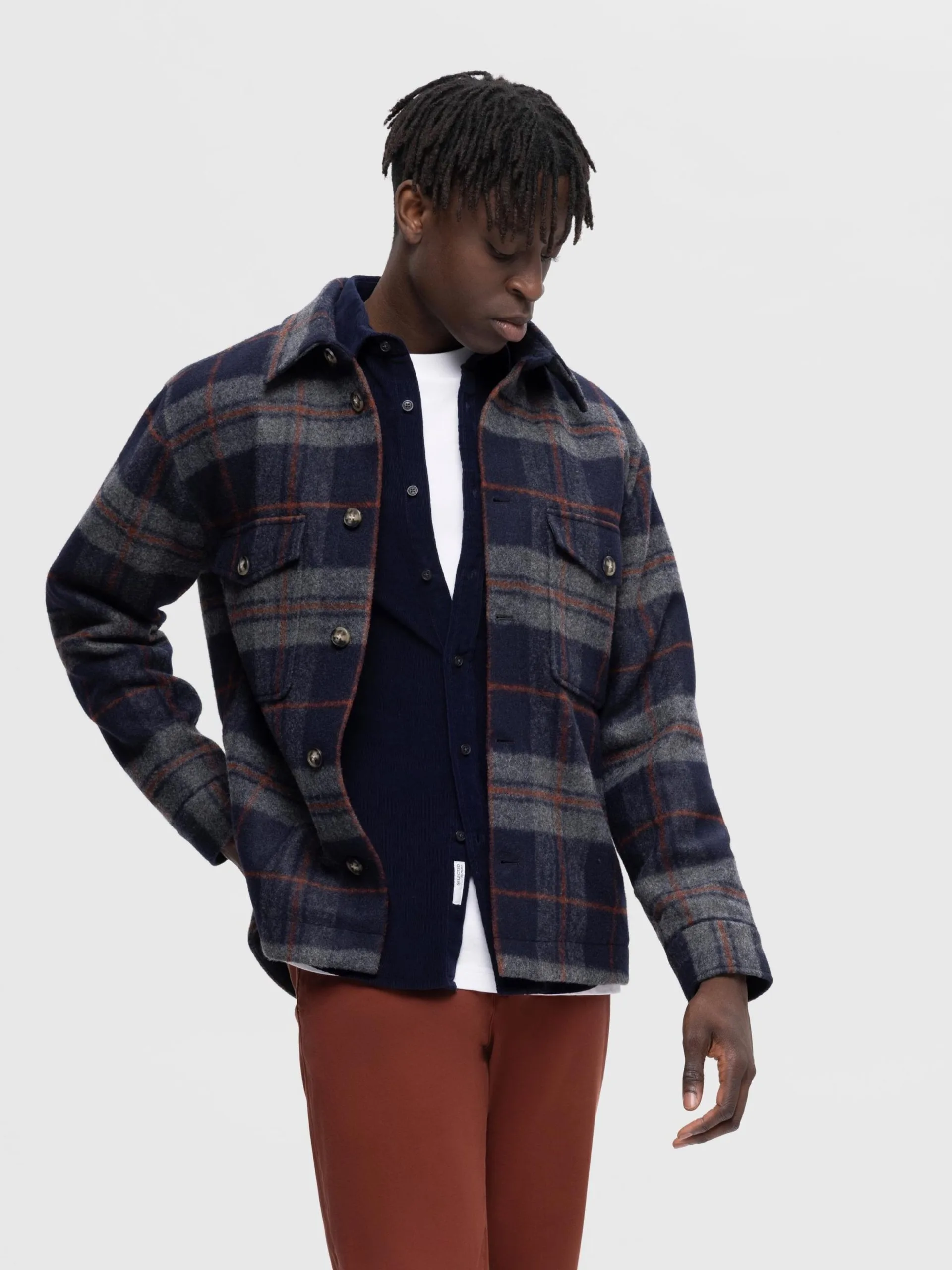 Selected Homme Casual Overhemden Regular Fit Overhemd Regowen Heren Navy 5 Selected Homme Casual Overhemden Regular Fit Overhemd Regowen Heren Navy - Afbeelding 3