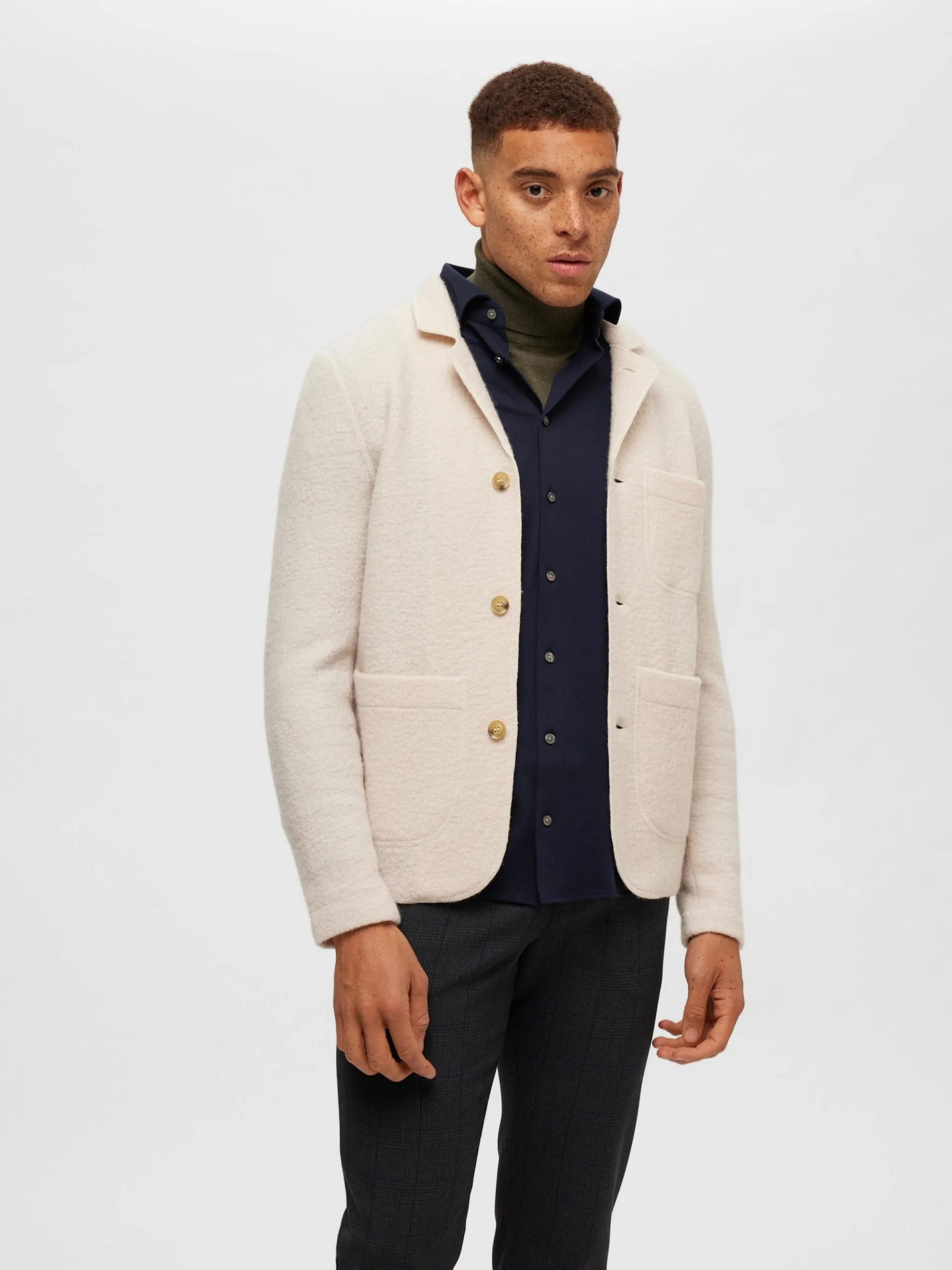 Selected Homme Casual Overhemden Regular Fit Overhemd Bond Heren Saffier 7 Selected Homme Casual Overhemden Regular Fit Overhemd Bond Heren Saffier - Afbeelding 5