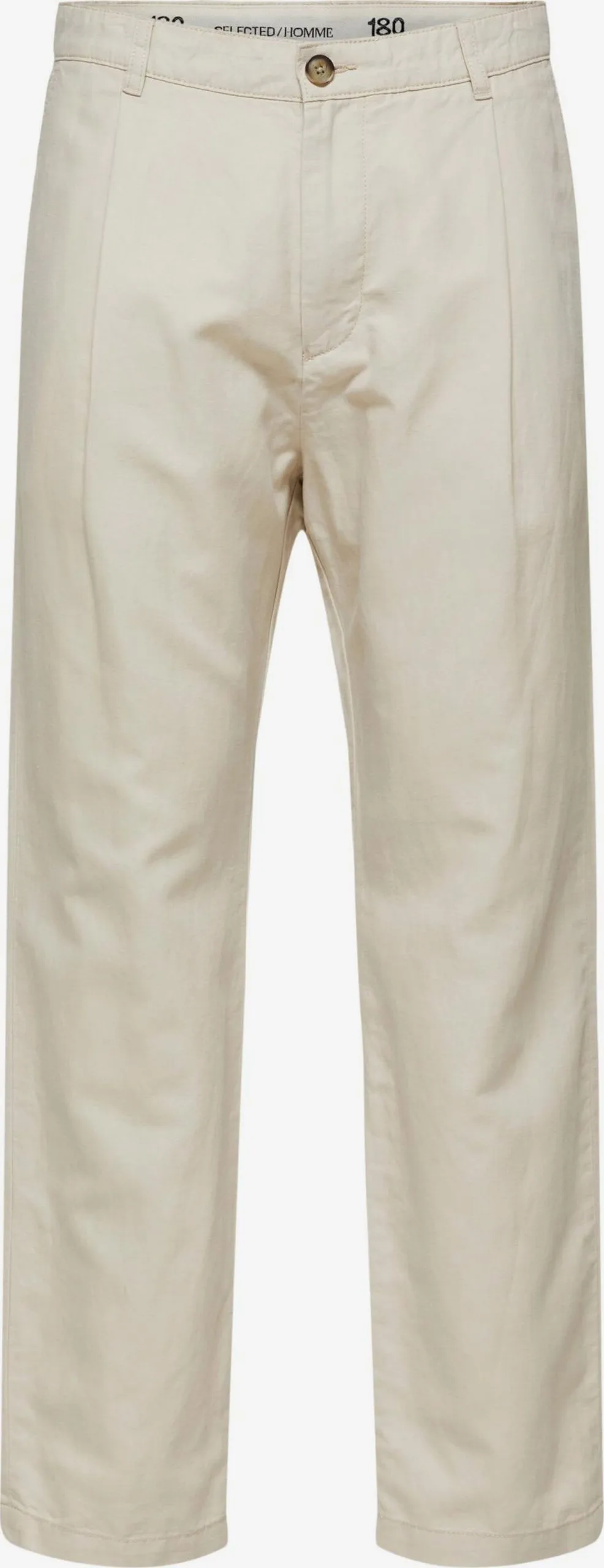 Selected Homme Pantalons Regular Bandplooibroek Jones Heren Beige 3 Selected Homme Pantalons Regular Bandplooibroek Jones Heren Beige