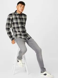 Selected Homme Geruite Overhemden Slim Fit Overhemd Heren Zwart -Selected Homme Groot Warenhuis 19b63d45758973c58e7300fe51e25ae8