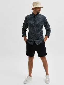 Selected Homme Shorts Regular Broek Jake Heren Zwart -Selected Homme Groot Warenhuis 1a50dba866cca8b1d03dbb8ef5f5bb86