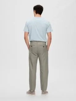 Selected Homme Pantalons Regular Bandplooibroek Jones Heren Kaki -Selected Homme Groot Warenhuis 1bcc1b9463a378a5fb990ef1ee4197f5