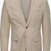 Selected Homme Blazers Slim Fit Colbert Owen Heren Beige
