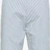 Selected Homme Shorts Regular Broek Pier Heren Offwhite