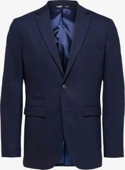 Selected Homme Blazers Slim Fit Colbert Heren Donkerblauw