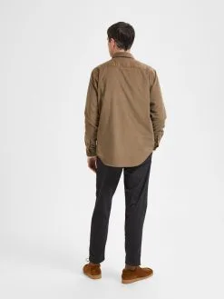 Selected Homme Casual Overhemden Regular Fit Overhemd Benjamin Heren Bruin -Selected Homme Groot Warenhuis 223605f130a915cfddf4ce868adcbcd9