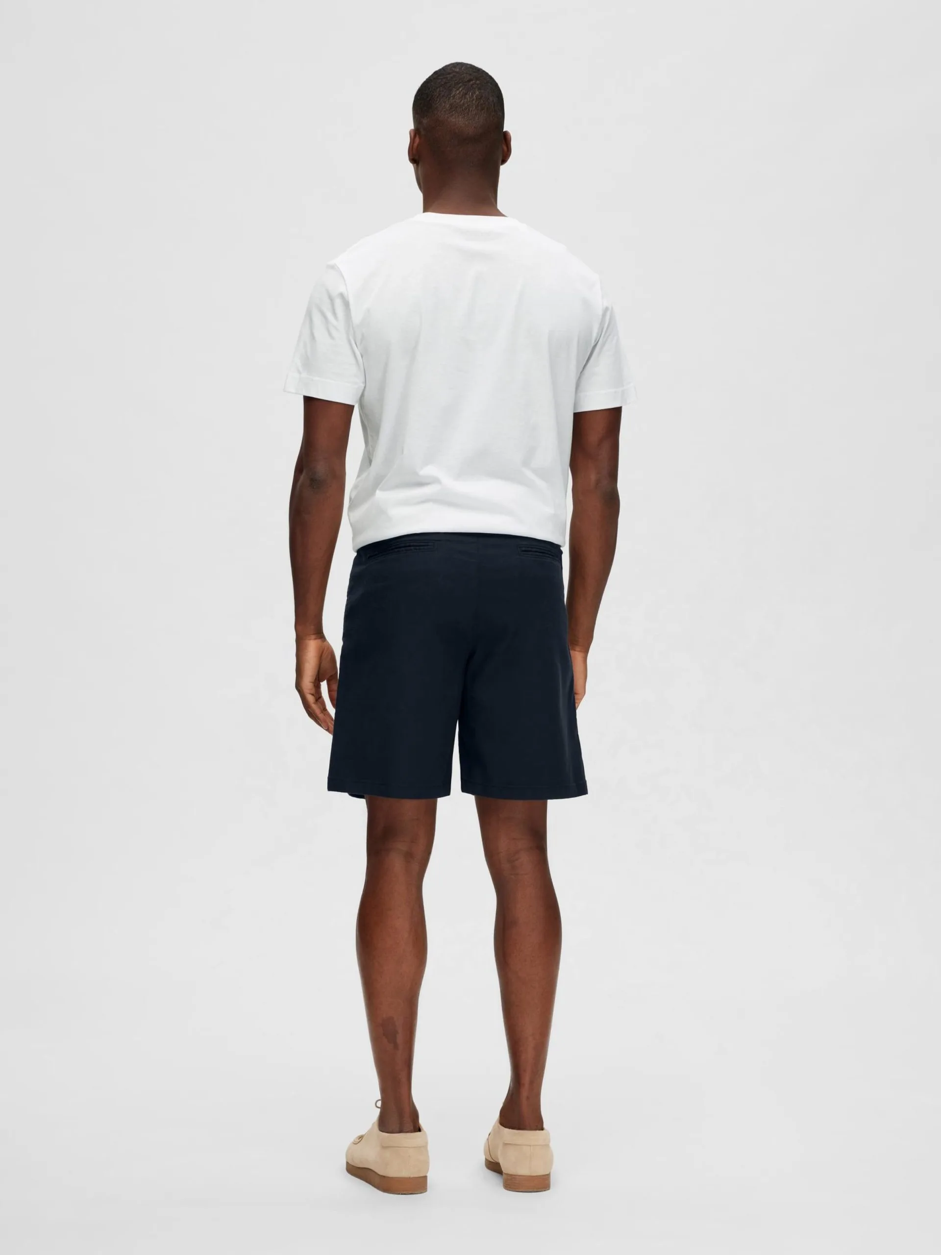 Selected Homme Chino Shorts Regular Chino CARLTON Heren Zwart 7 Selected Homme Chino Shorts Regular Chino CARLTON Heren Zwart - Afbeelding 5
