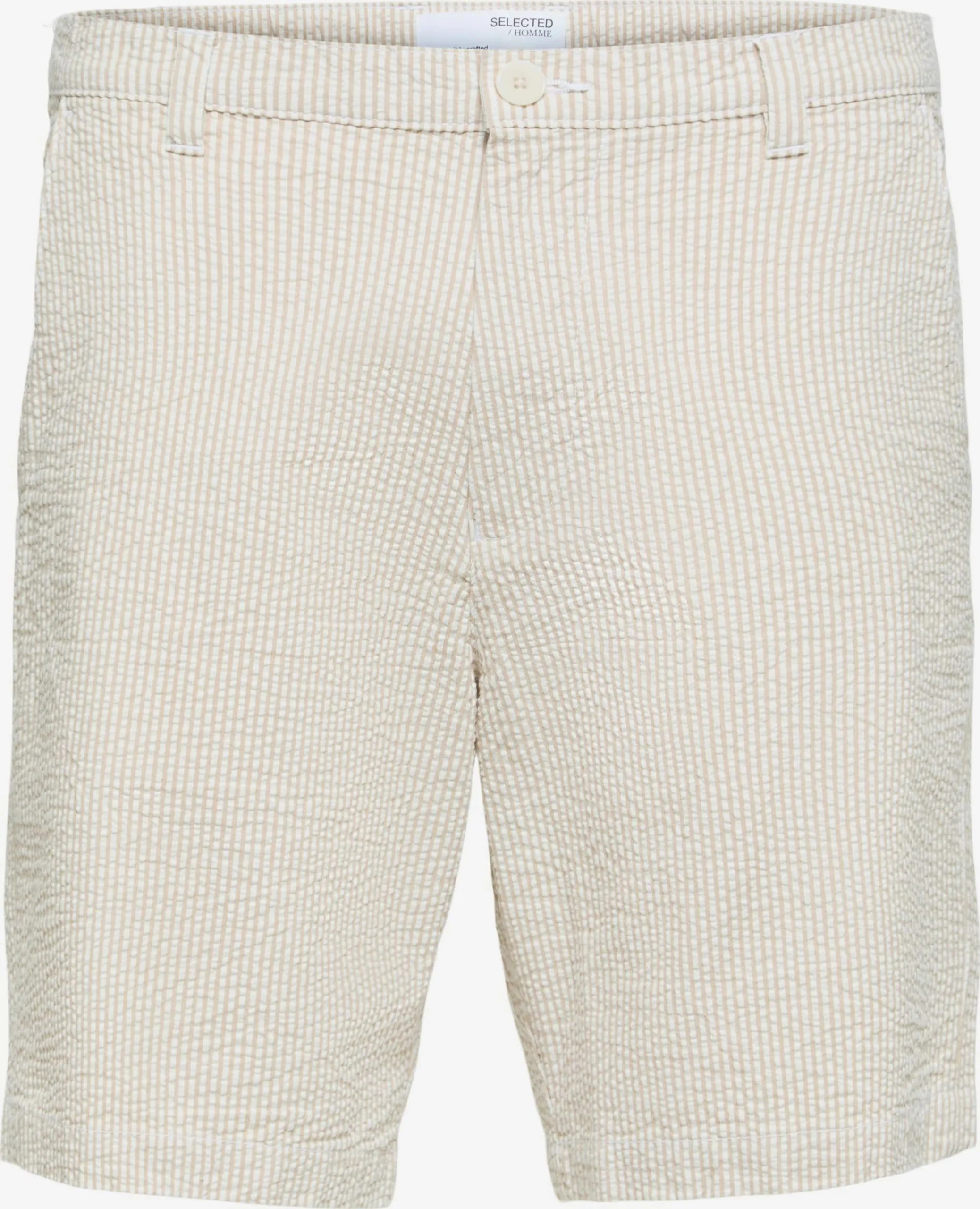 Selected Homme Shorts Regular Broek Pier Heren Crème / Lichtbeige 3 Selected Homme Shorts Regular Broek Pier Heren Crème / Lichtbeige