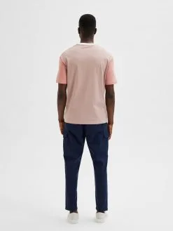 Selected Homme T-shirts Shirt Dominic Heren Rosa -Selected Homme Groot Warenhuis 25e05f726d84f38c0e1f6859f5d20bc0