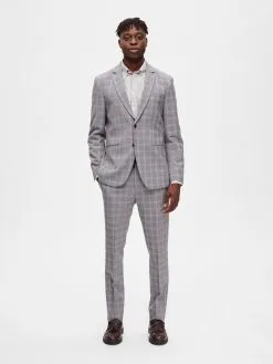 Selected Homme Colberts Slim Fit Business-colbert Liam Heren Grijs / Donkergrijs -Selected Homme Groot Warenhuis 25fc8b092394e245f9e64cc163596438