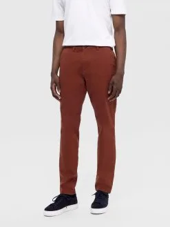 Selected Homme Chinos Slimfit Chino Miles Heren Kastanjebruin -Selected Homme Groot Warenhuis 28c3b605d5d6e59d0680522151cf6dd0