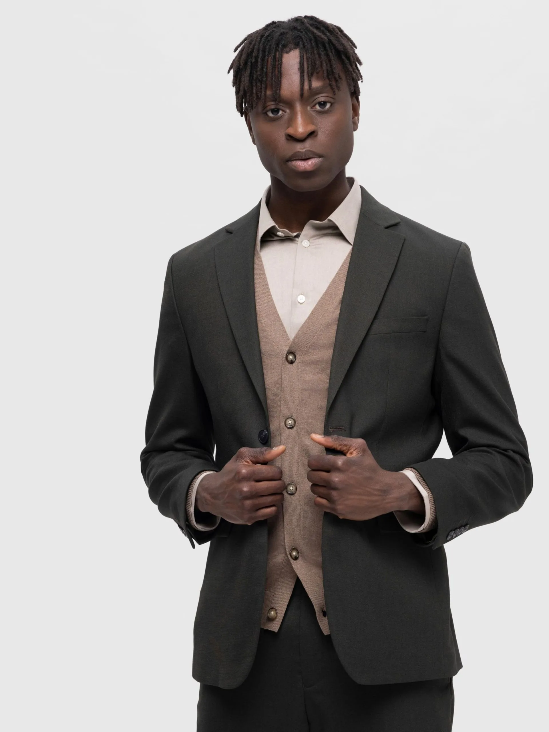 Selected Homme Blazers Slim Fit Colbert Heren Groen 7 Selected Homme Blazers Slim Fit Colbert Heren Groen - Afbeelding 5