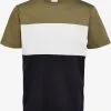 Selected Homme T-shirts Shirt FRANK Heren Olijfgroen