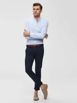 Selected Homme Chinos Slimfit Chino SHHYARD SLIM FIT Heren Navy -Selected Homme Groot Warenhuis 2d458159276299626f49bdf4f52efbb7