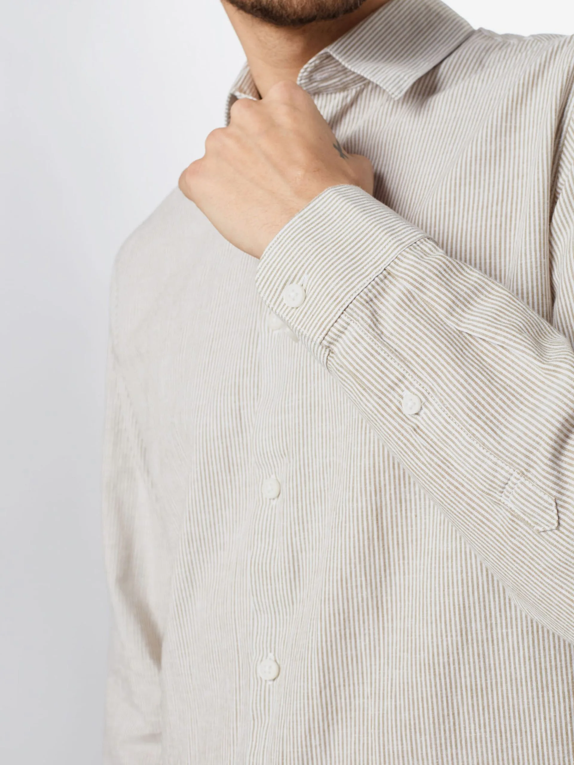 Selected Homme Casual Overhemden Slim Fit Overhemd Heren Wit 7 Selected Homme Casual Overhemden Slim Fit Overhemd Heren Wit - Afbeelding 5