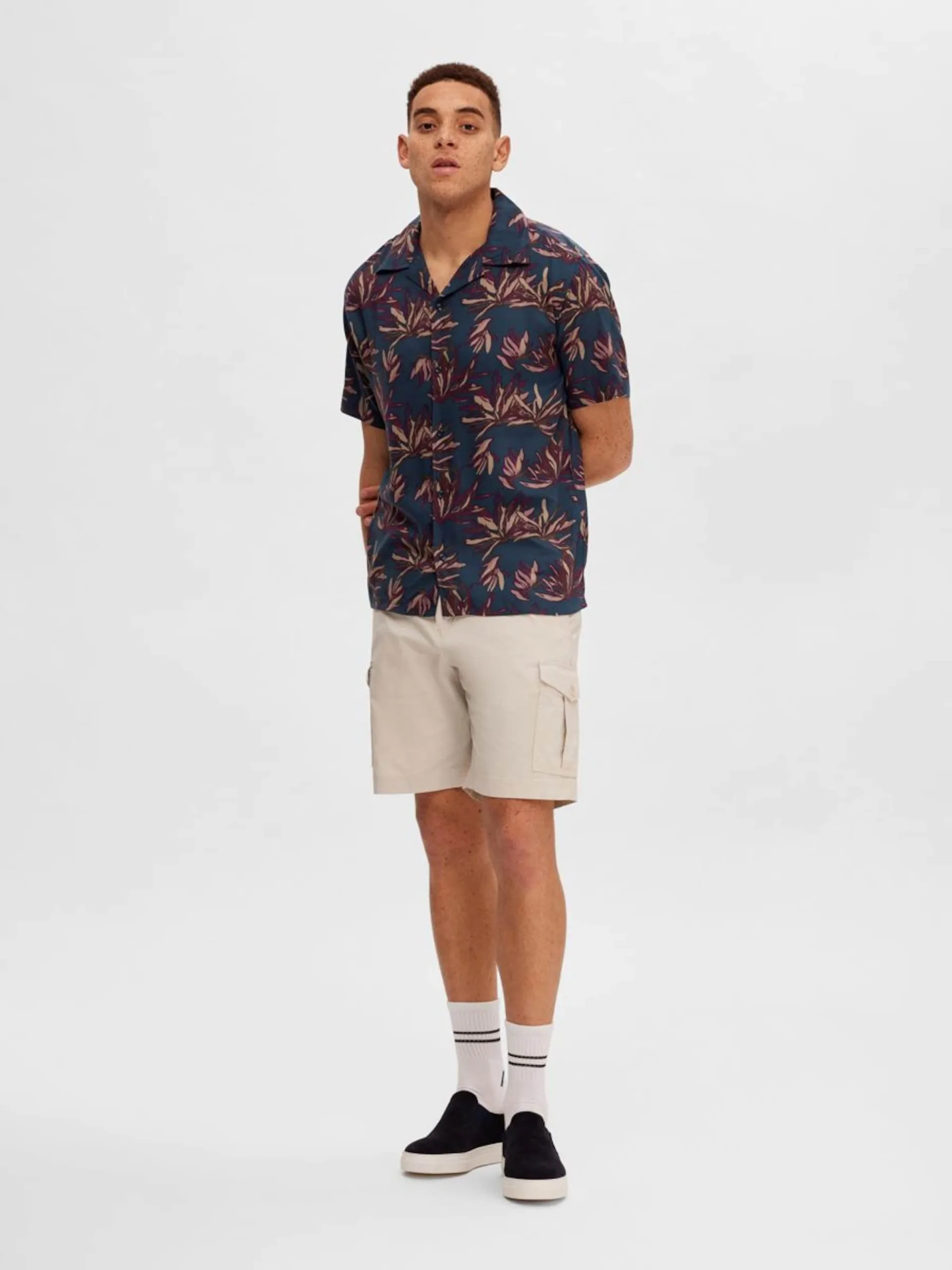 Selected Homme Casual Overhemden Regular Fit Overhemd Heren Navy 8 Selected Homme Casual Overhemden Regular Fit Overhemd Heren Navy - Afbeelding 6