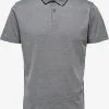 Selected Homme Polos Shirt Leroy Heren Grijs -Selected Homme Groot Warenhuis 34dd129beef754ad3993b78f4bddab73