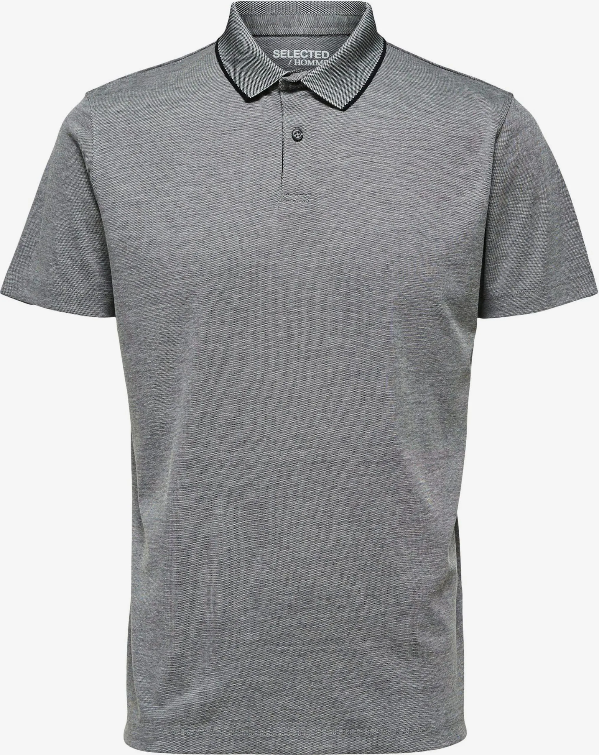 Selected Homme Polos Shirt Leroy Heren Grijs 3 Selected Homme Polos Shirt Leroy Heren Grijs