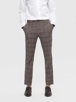 Selected Homme Chinos Slimfit Chino Heren Donkerbeige -Selected Homme Groot Warenhuis 37597f8ffe7113aeb29dcb4d39211904
