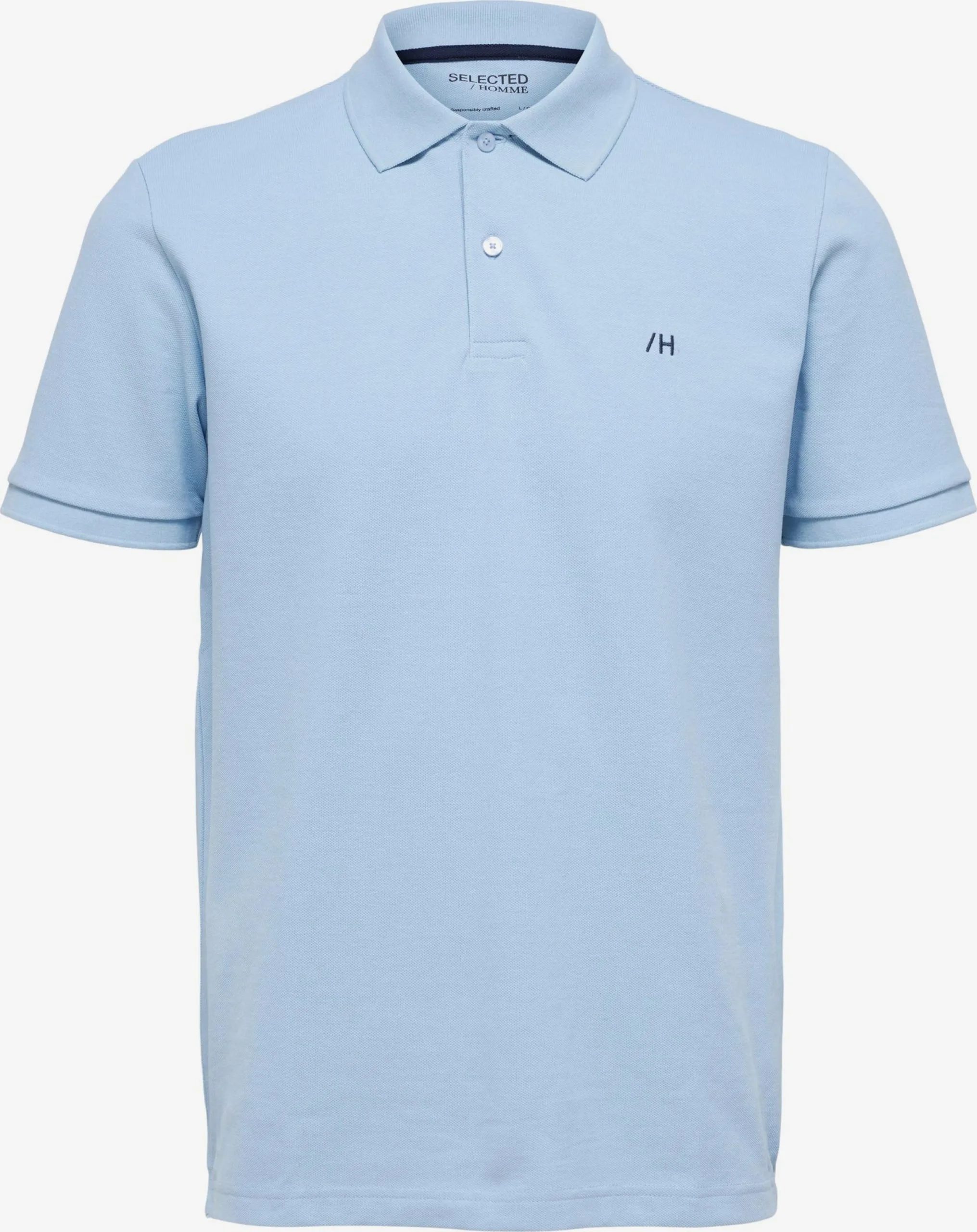 Selected Homme Polos Shirt Dante Heren Lichtblauw 3 Selected Homme Polos Shirt Dante Heren Lichtblauw