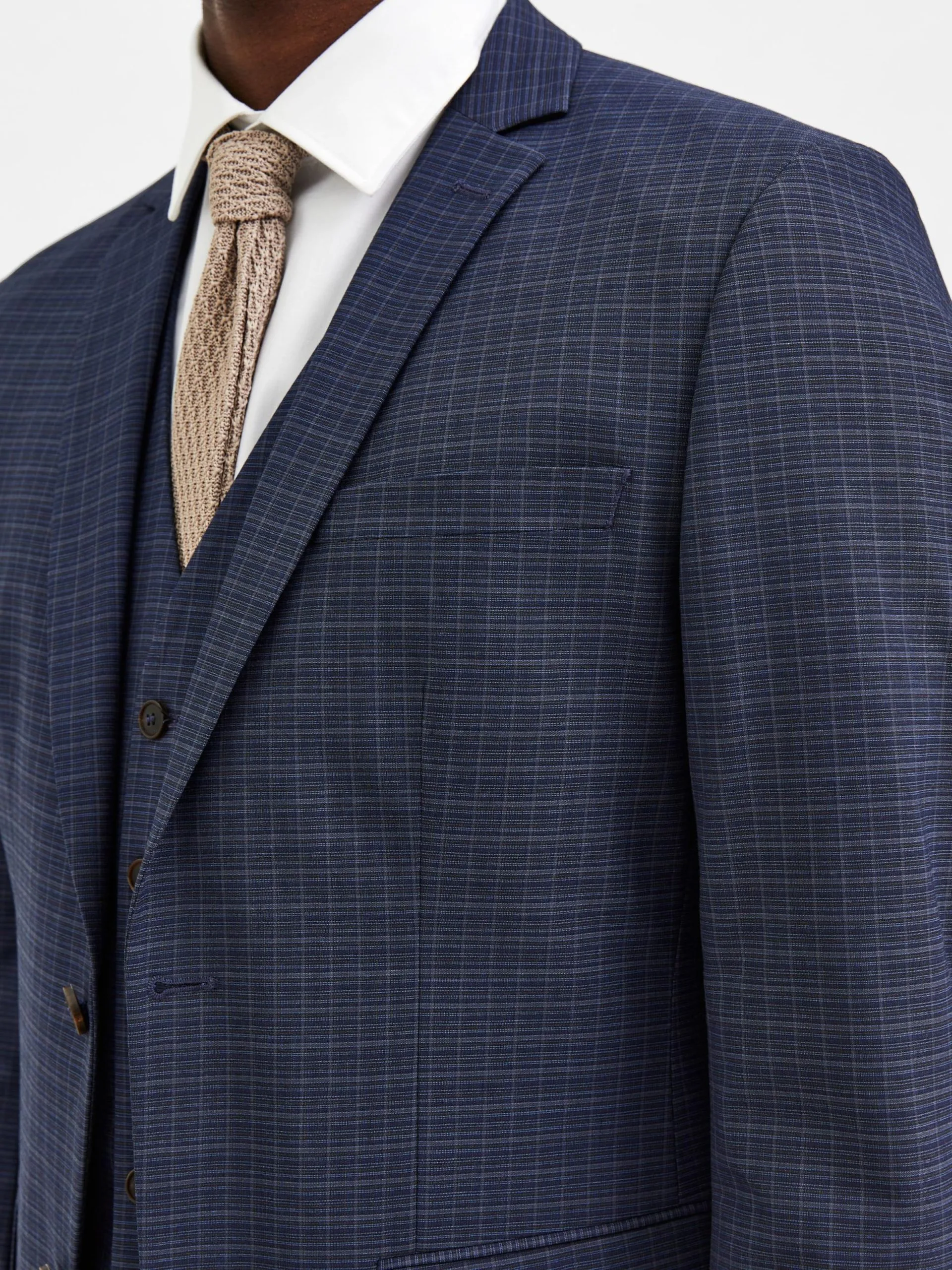 Selected Homme Blazers Regular Fit Colbert Logan Heren Saffier / Duifblauw 7 Selected Homme Blazers Regular Fit Colbert Logan Heren Saffier / Duifblauw - Afbeelding 5