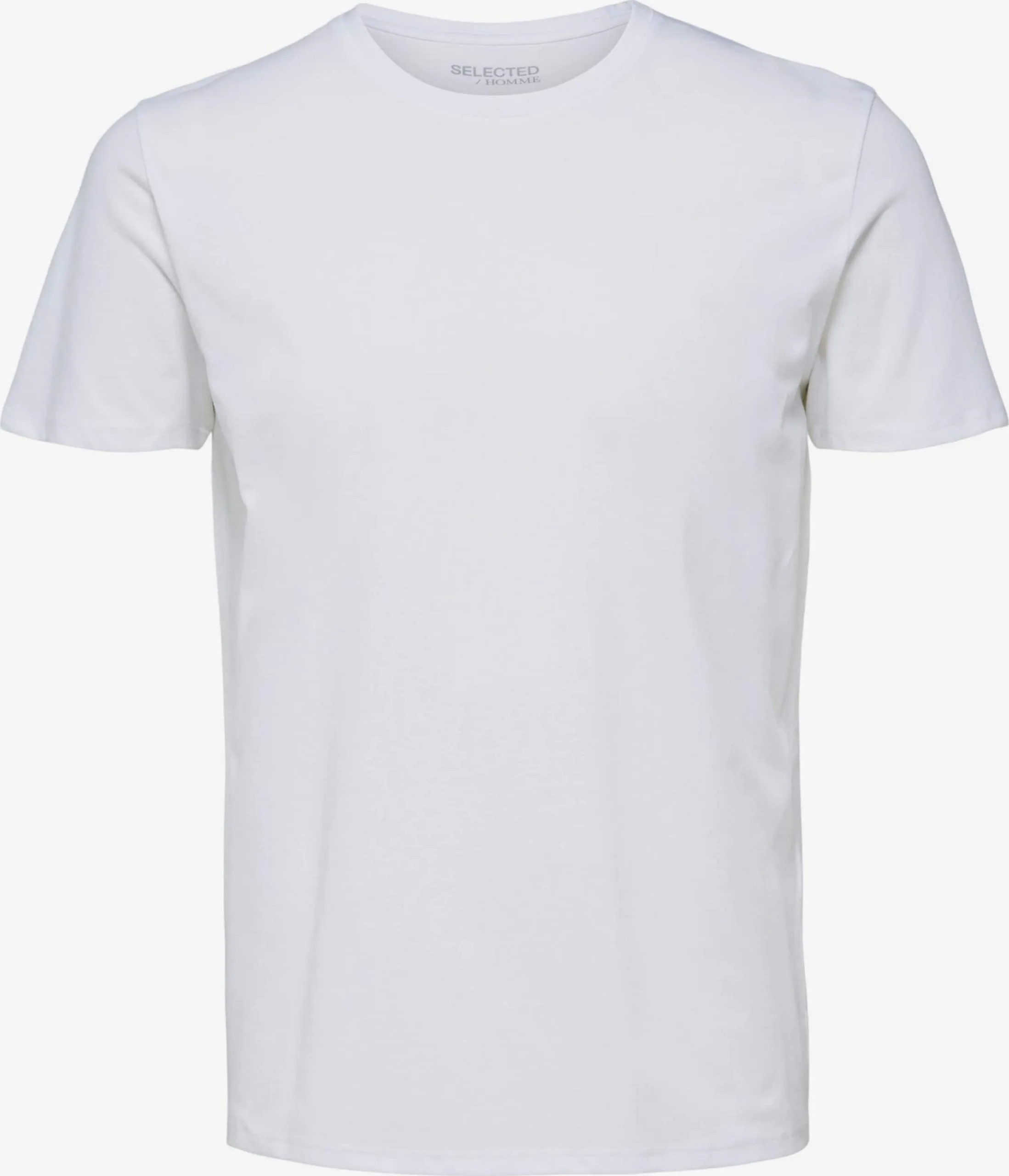 Selected Homme T-shirts Shirt Ael Heren Wit 3 Selected Homme T-shirts Shirt Ael Heren Wit