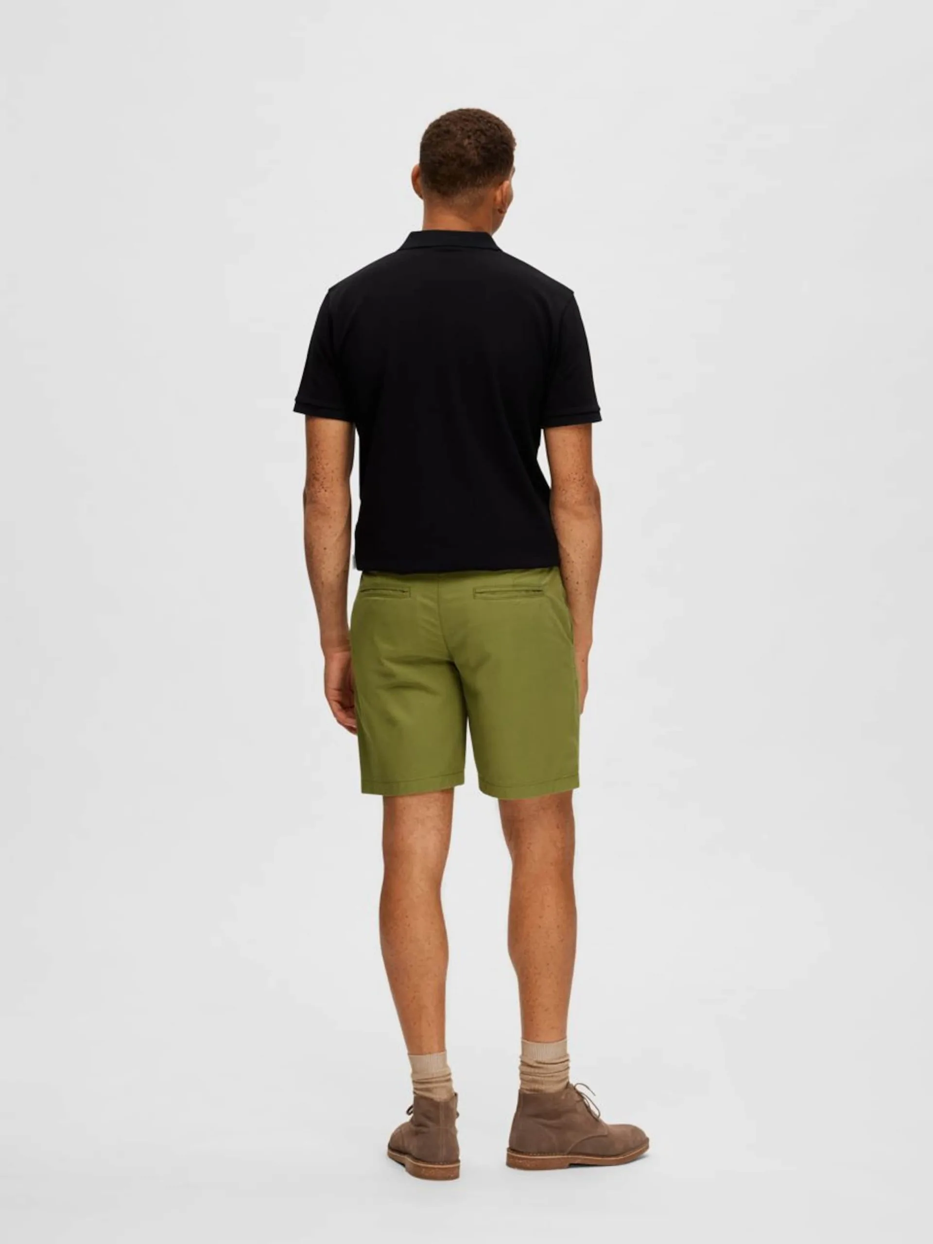 Selected Homme Chino Shorts Regular Chino Heren Riet 4 Selected Homme Chino Shorts Regular Chino Heren Riet - Afbeelding 2