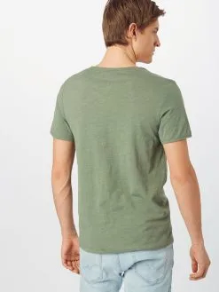 Selected Homme T-shirts Shirt Morgan Heren Olijfgroen -Selected Homme Groot Warenhuis 411c8a75cd7a4b43156e08f724b33d61